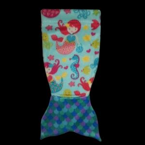 Mermaids  Seahorses Tail Blanket 3 months NEW